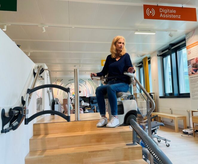 Wohnberaterin Julia Balzert im Praxistest.