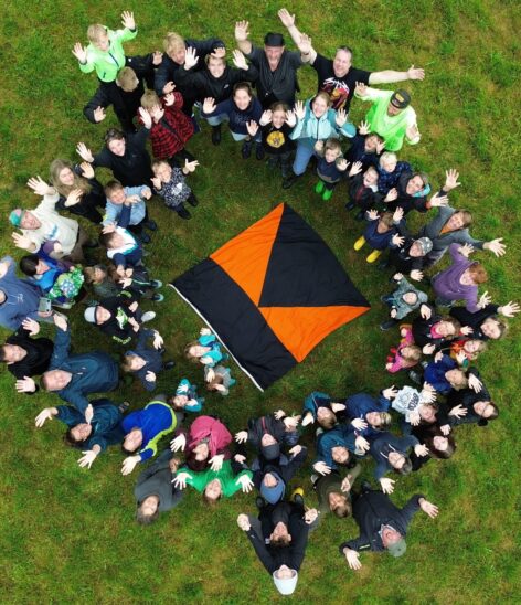In privaten Zelten haben die 65 Kinder und Eltern eine Woche beim Sommercamp der Kolpingfamilie Lauf in Frechetsfeld verbracht.