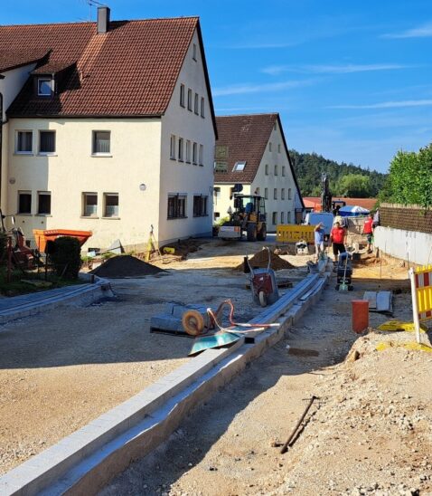 Der Ausbau der Haidlinger Straße sorgt für viel Diskussion.