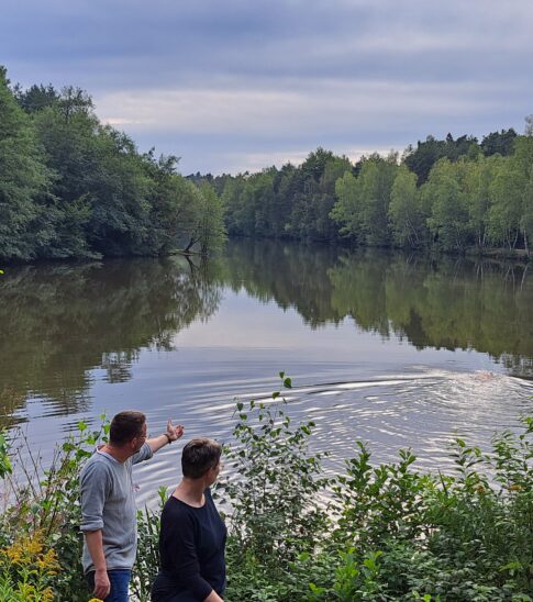 Der Jägersee ist beliebt. Doch ist das Baden dort auch sicher?