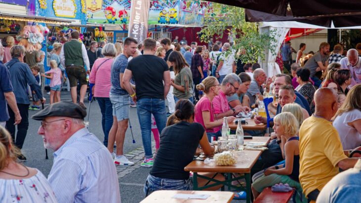 Blumenfest-Wochenende ist in Röthenbach auch Kirchweih-Wochenende.