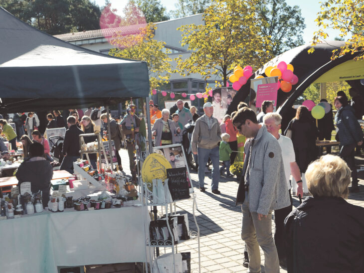 Das „Schaufenster in die Region“ hat für die Besucher viel zu bieten. Foto: Bernd Hölzel
