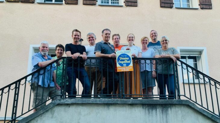Die Vereine und Engelthals Bürgermeister Güntzer Rögner und zweite Bürgermeisterin Sophie Linnert freuen sich auf den Aktionstag.