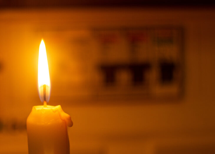 In Kirchensittenbach fiel der Strom aus.