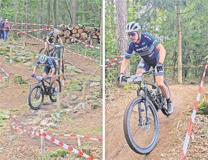 Die Strecke bei den bayerischen Meisterschaften im Cross Country war abwechslungsreich und anspruchsvoll.