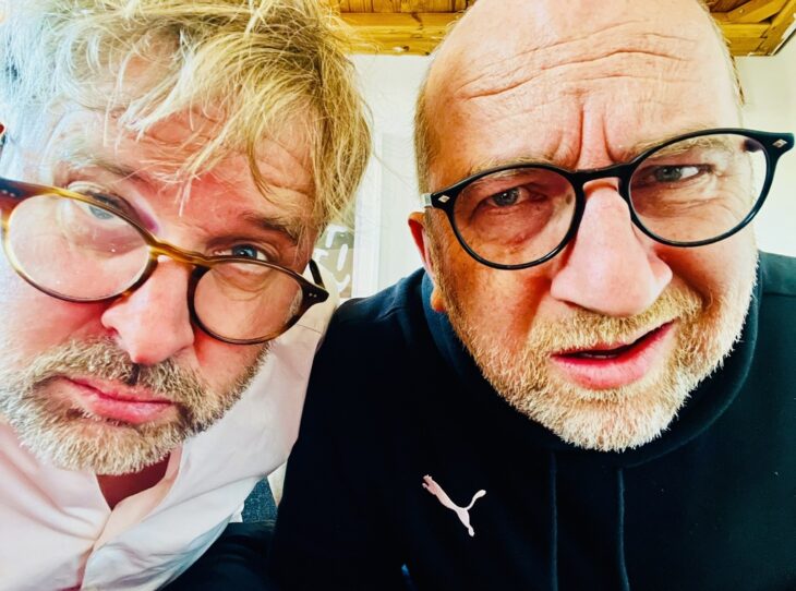 Nicolas Schmidt (links) und Bernd Weller sind Urgesteine der Laufer Kulturszene.