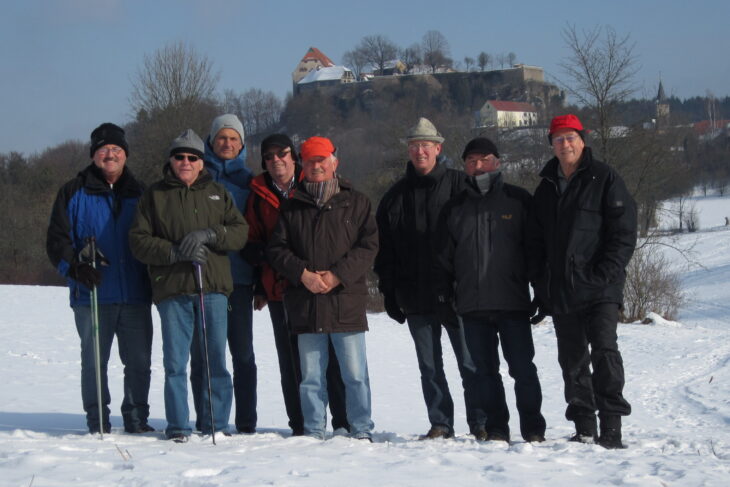 Die Wandergruppe besteht aus früheren Fußballern aus dem Altlandkreis Hersbruck.