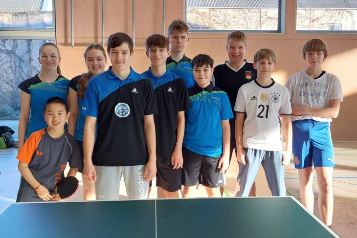 Der Tischtennis-Nachwuchs des TSV Lauf zeigte beim Rückrundenauftakt sein Können.
