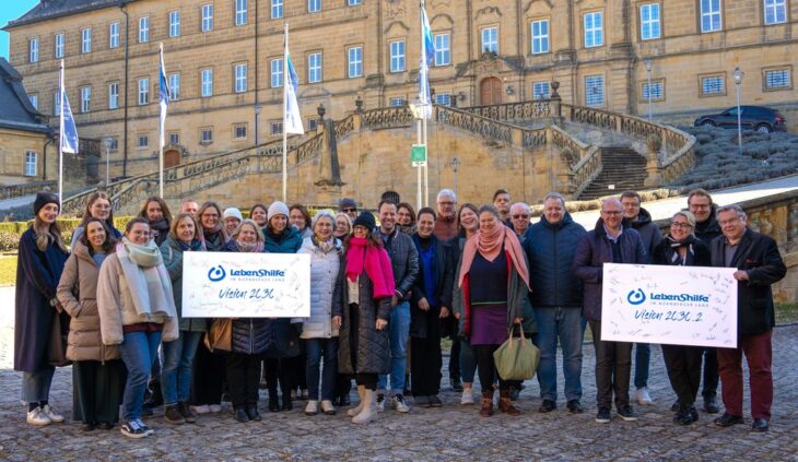 Vorstand, Geschäfts- und Einrichtungsleitungen bei der dreitägigen Klausurtagung in Kloster Banz 2025.