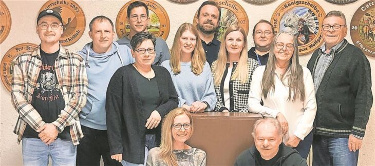 Die Theatergruppe Oberkrumbach.