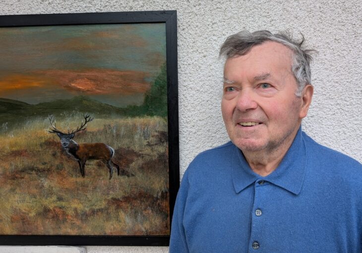 Der Feuchter Günter Böhm ist passionierter Vogelfreund, Jäger und Angler.