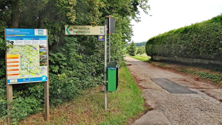 Der Radweg von Reichenschwand nach Speikern wird saniert.