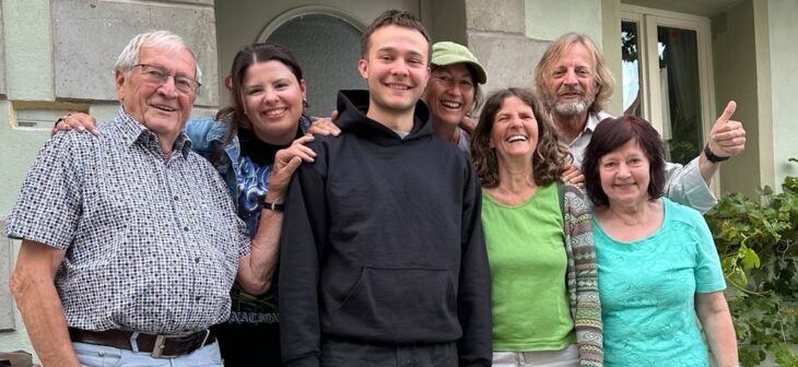 Der Grünen Ortsverband Altdorf (von links): Horst Topp, Sonja Ständner, Niklas Baumgardt, Miranda Bellchambers, Susanne Pannewick, Dieter Pletz und Margit Kiessling.