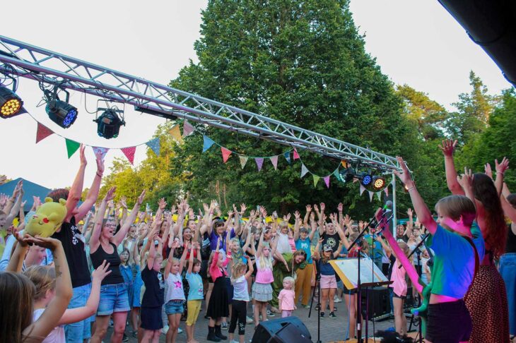 Gute Stimmung auf dem Bright Mountain Festival im vergangenen Jahr.