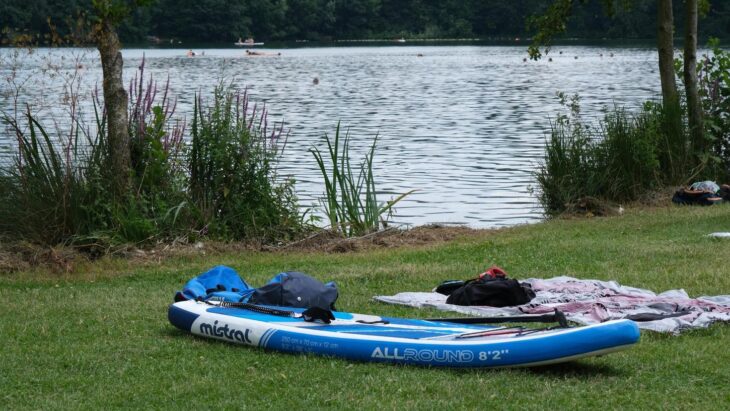 Der Happurger Baggersee steht bei Schwimmern im Sommer hoch im Kurs.