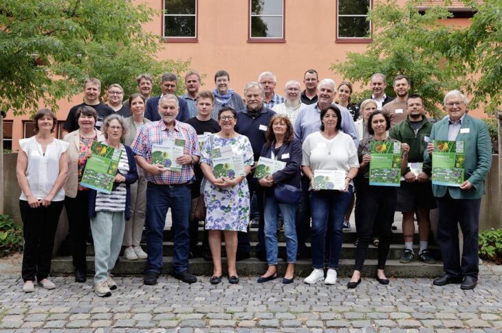 Die prämierten Teilnehmer der diesjährigen Wiesenmeisterschaft.