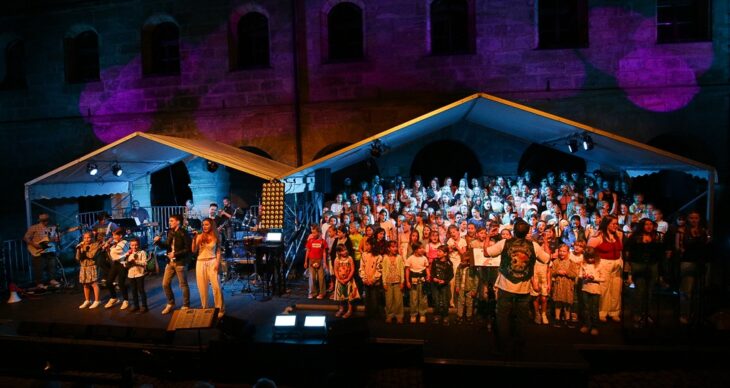 Der Rock & Pop Chor umfasst inzwischen 180 Kinder und Jugendliche.