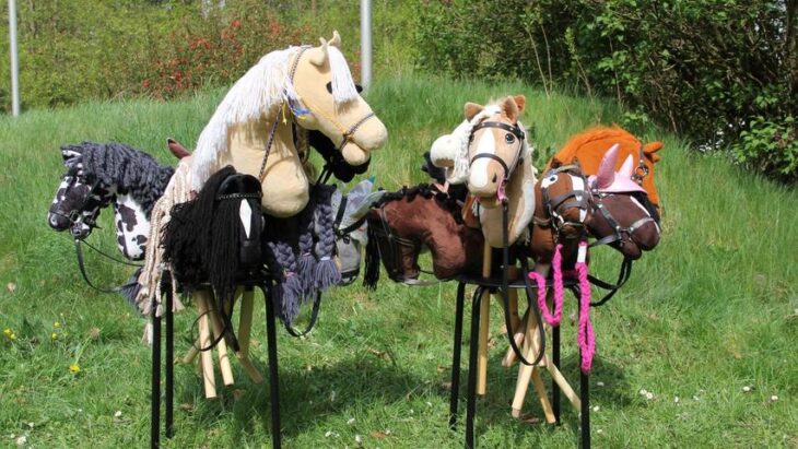 Hobby-Horsing bietet die Gemeinde in Zusammenarbeit mit dem Reitverein Mauritius an.