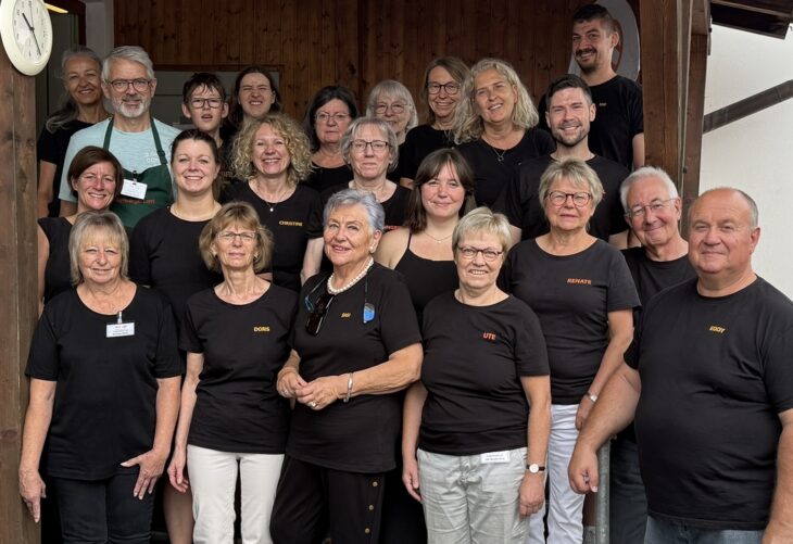 Das Team der Laufer Ausgabestelle beim diesjährigen Sommerfest.
