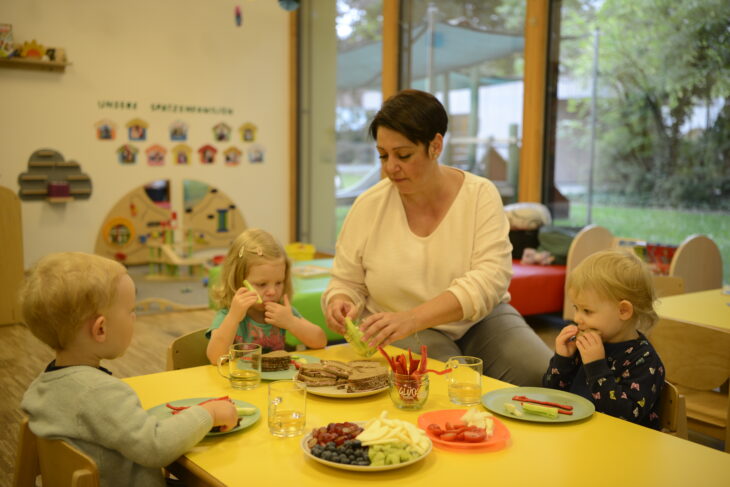 Gesunde Ernährung ist in Kitas wichtig - auch hier im Kindernest am Eichenhain.