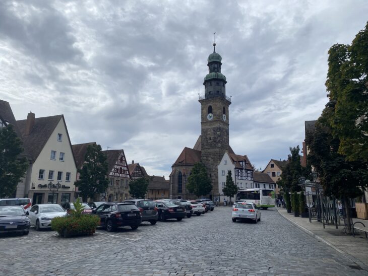 So sieht die aktuelle Parksituation aus, die noch bis zur kommenden Woche gilt.