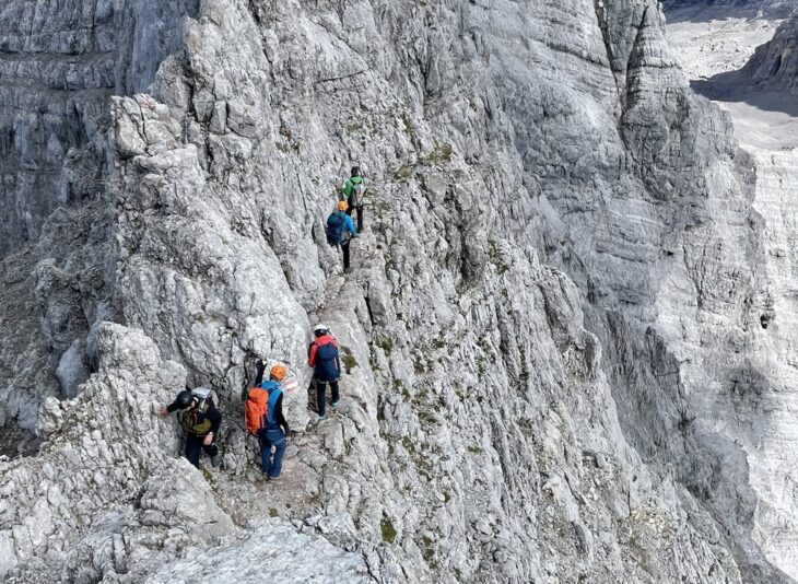 Ein ausgesetztes Abenteuer: Die Mitglieder der DAV-Sektion Altdorf wagen sich an die Überschreitung des Watzmann.