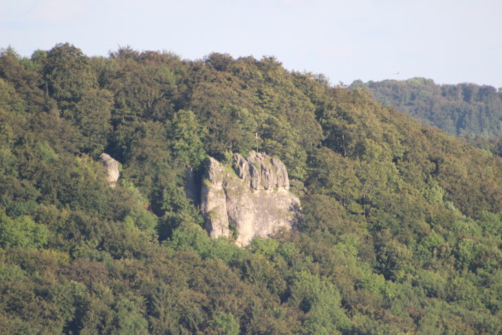 Ein 27-jähriger Kletterer verletzte sich bei einem Sturz vom Glatzenstein schwer.