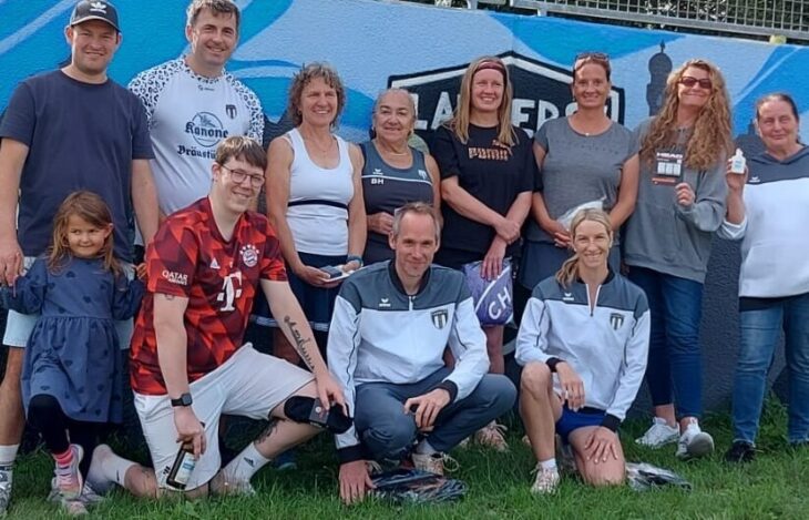 Die neuen Tennis-Vereinsmeister des Laufer SV.