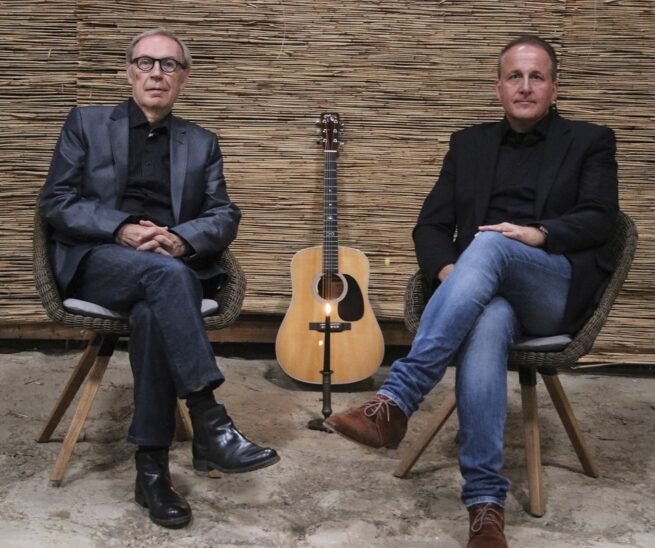 Achim Amme und Volkwin Müller erinnern an John Lennon.