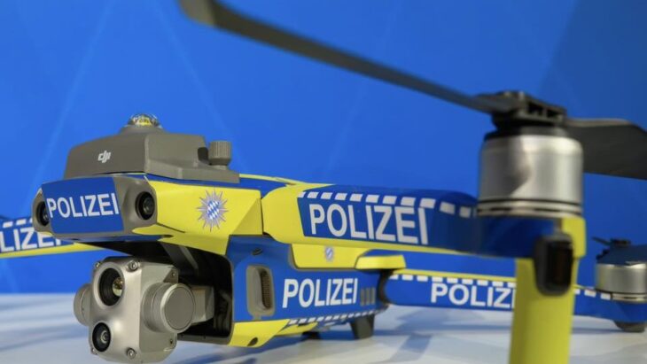 Drohnen werden auch bei der bayerischen Polizei eingesetzt.