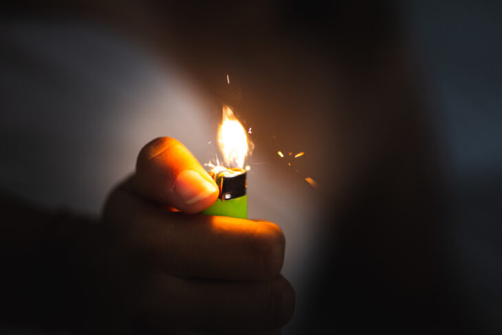 Symbolfoto Feuerzeug