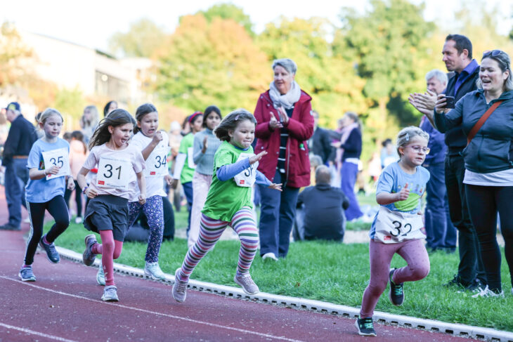 Zum Abschluss der Hämmernkirchweih fand der Hämmernlauf auf dem Sportgelände des CJT-Gymnasiums statt.