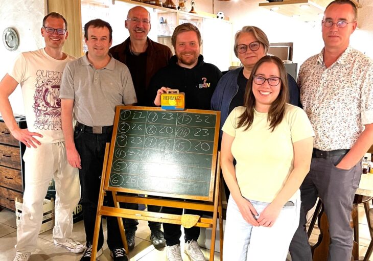Das Team Biggus Diggus setzte sich am Ende durch und gewann das Ezelsdorfer Kneipenquiz.
