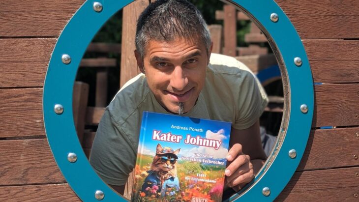 Johnny ist die Hauptfigur in dem ersten Kinderbuch von Andy Ponath.