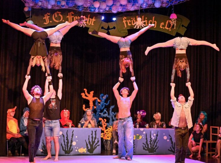 In Feucht tritt unter anderem der Cirkusvereins Neumarkt auf.