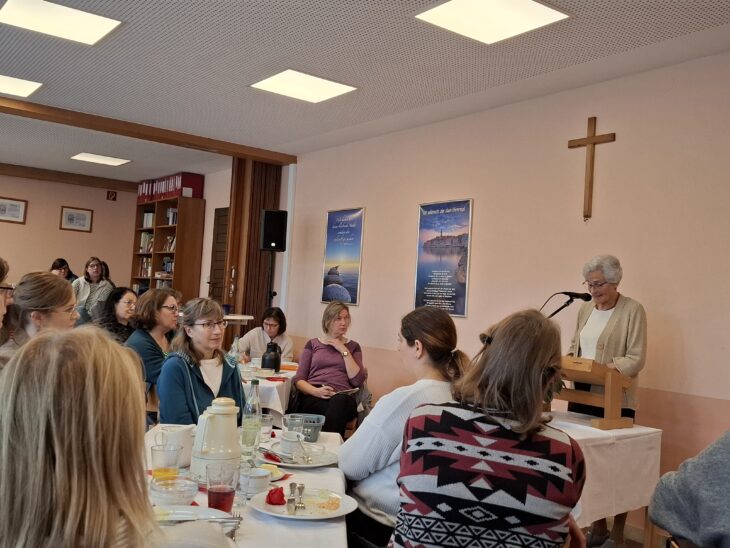 Beim Frauenfrühstück drehte ich alles ums Thema Glück.