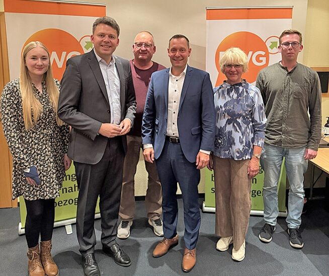 Thomas Wittmann – Zweiter von links – tritt wieder als Bürgermeisterkandidat für Schwaig an.