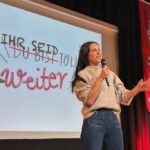 Clarissa Corrêa da Silva ist bei den Literaturtagen aufgetreten.