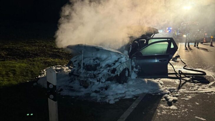 Die Freiwillige Feuerwehr Altensittenbach löschte den Brand.