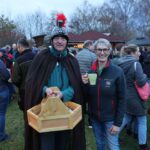 Am Bienenzentrum auf dem Kunigundenberg fand der Markt statt – und Sankt Martin war persönlich dabei.