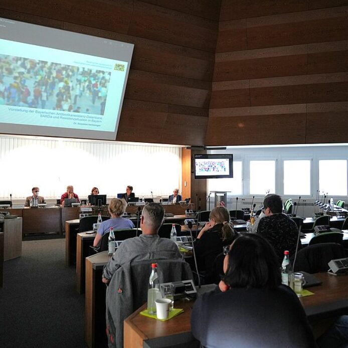 Beim Netzwerktreffen im Großen Sitzungssaal des Landratsamts tauschten sich die Experten aus.
