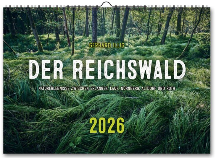 Der Fotograf Gerhard Illig hat zwölf Lieblingsorte im Reichwald in einem Foto-Kalender vereint.