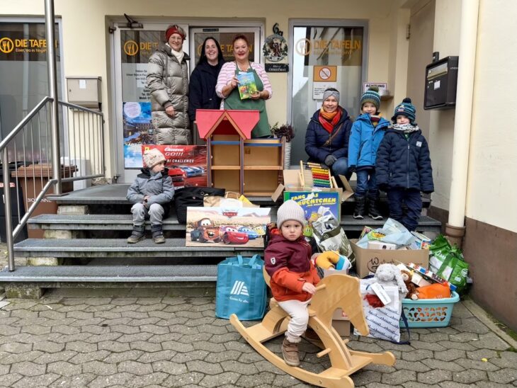 Bei der Spendenaktion des Montessori-Kinderhauses in Altdorf kam wieder einiges zusammen.