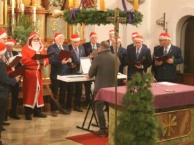 Der Männergesangsverein Großbellhofen lud zum Jubiläumskonzert.