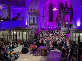 Der Altdorfer Rock und Pop Chor in der Laurentiuskirche.