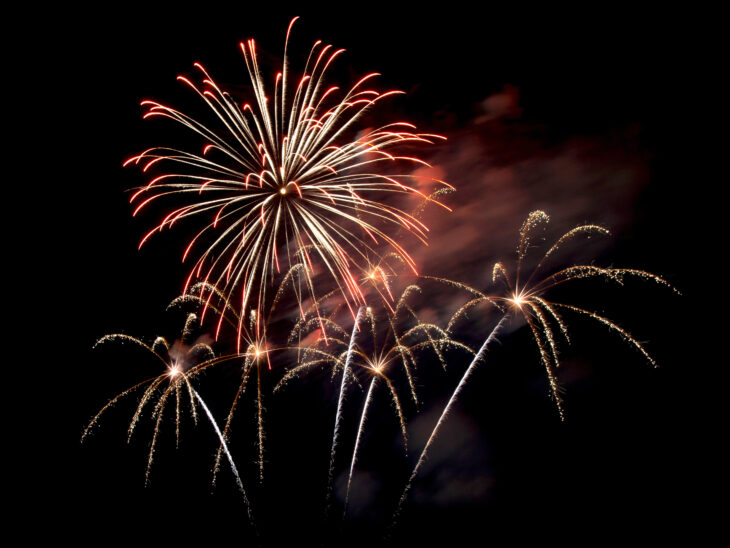 Symbolfoto Feuerwerk Silvester