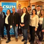 Markus Gleißenberg und Marion Fischer freuen sich über die Liste der CSU Sittenbachtal zur Kommunalwahl 2026.