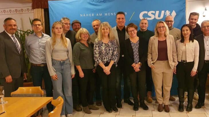 CSU Neuhaus nominiert Marktgemeinderatsliste für die Kommunalwahl 2026.
