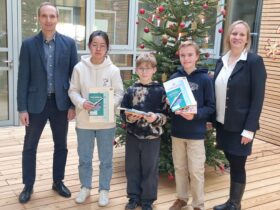 Die Schülerinnen und Schüler aus Röthenbach wurden beim Landeswettbewerb Mathematik ausgezeichnet.