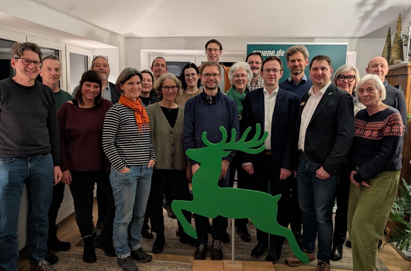 Mit diesem Team gehen die Grünen in die Kommunalwahl 2026.